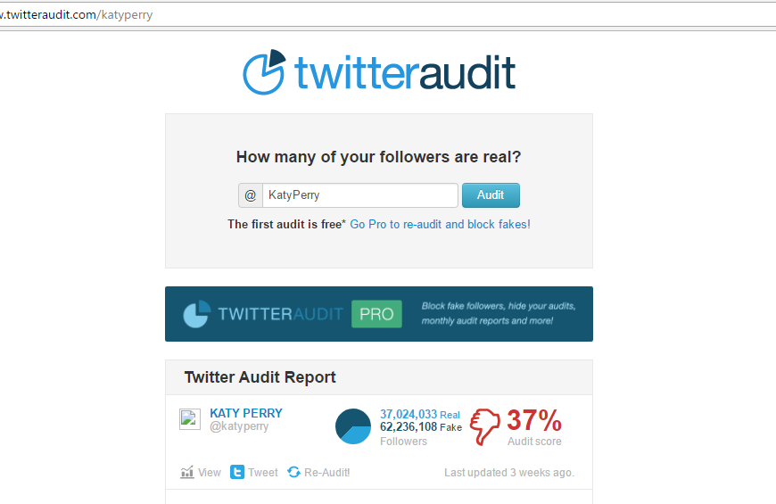 #KatyPerry’s (and Twitter’s) #FakeFollowers